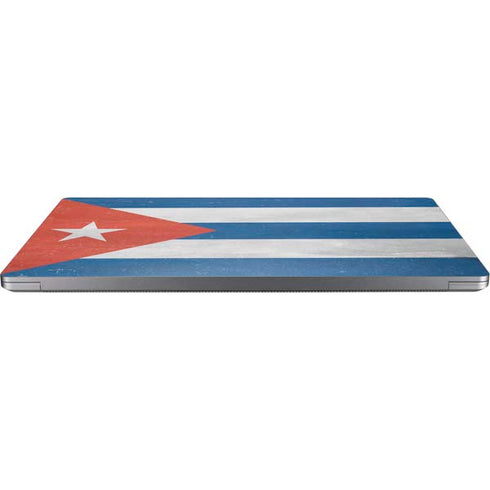 Cuban Flag Distressed Laptop Skins